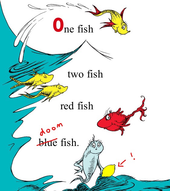 One Fish, Two Fish, Red Fish, Doom Fish.